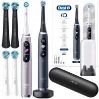 Электрическая зубная щетка Oral-B iO 9 Duo набор из двух пакетов розовый и черный