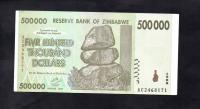 BANKNOT ZIMBABWE -- 500000 Dollars -- 2008 rok