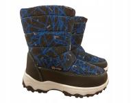 Śniegowce dziecięce ocieplane wodoodporne zimowe buty Revenge