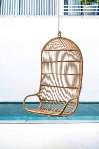 Huśtawka Rattanowa Fotel Wiszący