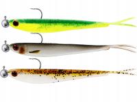 3x jaskółka Westin Twinteez V2 lively roach baitfish fireflash 14,5 cm