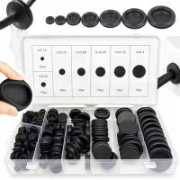 ZESTAW ZAŚLEPKI GUMOWE 200 SZT DO OTWORÓW TECHNOLOGICZNYCH ZAKRĘTKI KORKI