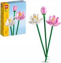 LEGO CREATOR 40647 KWIATY LOTOSU 3 SZTUKI DEKORACJA PREZENT WALENTYNKI KLOC