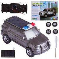 Zestaw do Złożenia Zabawka Solarna Samochód Auto Radiowóz POLICJA JEEP DIY