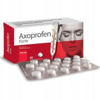 Axoprofen Форте ибупрофен 400 мг боль, лихорадка 20x