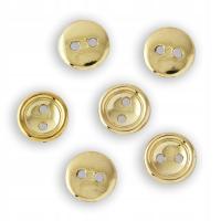 guziki guziczki 10mm 4szt guzik złoty 57701