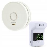 CZUJNIK CZADU BEZPIECZNY DETEKTOR TLENKU WĘGLA GAZU CO CERTYFIKAT