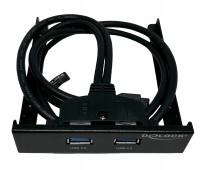 Panel przedni Delock 62702 3.5″ > 2 x USB 3.0 oem