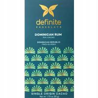 Definite czekolada ciemna 75% z rumem 50g