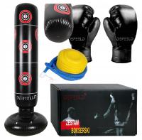Worek Treningowy Zestaw Bokserski Dla Dzieci Rekawice Bokserskie DEFEELDI