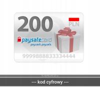 PAYSAFECARD 200 руб.