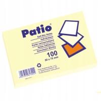 NOTES SAMOPRZYLEPNY ŻÓŁTY 50X75 PATIO