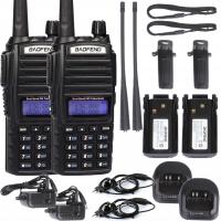 Baofeng UV-82 HTQ коротковолновое радио WALKIE TALKIE сканер FM-радио