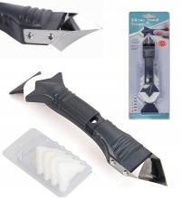 SZPACHELKA SKROBAK DO USUWANIA WYCINANIA FUG SILIKONU FUGI SPOIN NOŻYK