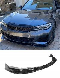 Спойлер бампера M SPORT SPLITTER черный BMW G20 G21 PRELIFT 2019-2022