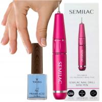 Semilac Frezarka do paznokci manicure pedicure Mini Pen 12W + Primer Yokaba