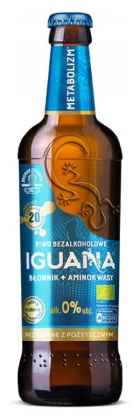 Пиво игуана безалкогольное пиво SULIMAR 475 мл