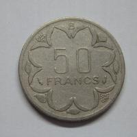 50 Franków, Afryka Środkowa, 1977r. X9924