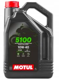 MOTUL OLEJ SILNIKOWY 5100 4T ESTER 10W40 4L