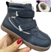 BARTEK 8401456 kozaki trzewiki BAREFOOT ocieplane giętkie dziecięce