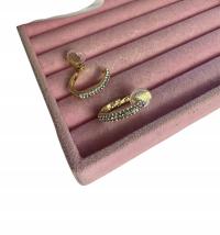 Klipsy klasyczne do uszu bez dziurki złote wysadzane cyrkoniami c49