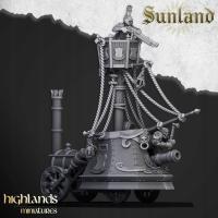 Sunland Ironclad Landship - Druk 3d - Highlands Miniatures