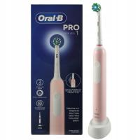 Электрическая зубная щетка Oral-B Pro1 Cross Action розовая