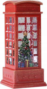 Oświetlona Kula Śnieżna, Latarnia Świąteczna | Świąteczna Świecąca Budka