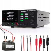 2× Zasilacz laboratoryjny Techrebal 7FBA-659A8 600 W 0-10 A 0-60 V
