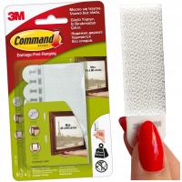 Rzepy Samoprzylepne COMMAND Zestaw 24szt/12par - Bezinwazyjne,bez narzędzi