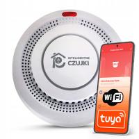 CZUJKA DYMU WI-FI DETEKTOR CERTYFIKAT NA BATERIE BEZPRZEWODOWY ALARM WIFI