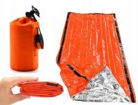 ТЕРМАЛЬНЫЙ СПАЛЬНЫЙ МЕШОК СПАСАТЕЛЬНЫЙ XL АВАРИЙНОЕ ОДЕЯЛО ВОДОНЕПРОНИЦАЕМЫЙ ВЫЖИВАНИЯ