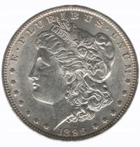 USA - Morgan Dollar - 1896 - Brilliant Uncirculated