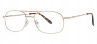 BERGMAN 6618 C6 MARKOWE OKULARY RETRO STYLE ZŁOTA