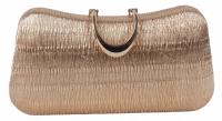 Torebka kopertówka puzderko wieczorowa elegancka wizytowa złota szampańska