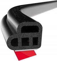 Samoprzylepna Uszczelka Do Drzwi Samochodowych Uniwersalna 5M - Czarna