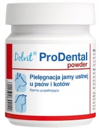 Dolvit ProDental Powder pielęgnacja jamy ustnej DLA PSA KOTA 30 g