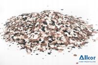 SOLID płatki dekoracyjne do posadzek żywic brown