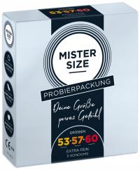 MISTER size Test Box 53-60 мм презервативы 3 шт.