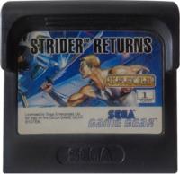 Strider Returns - SEGA GAME GEAR - SAM CARTRIDGE