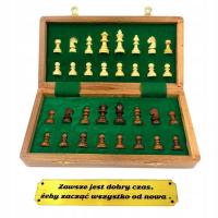 Шахматы для дедушки магнитная туристическая древесина
