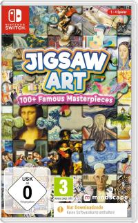 JIGSAW ART 100+ Famous Masterpieces Puzzle - Nintendo Switch - Code in box
