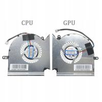 Процессор GPU ноутбук вентилятор охлаждения для MSI MS-16P4 16P5 16P6 MS-17C5 вентилятор