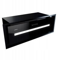 Okap Lanilia Seletio 80.1 black 80cm czarny okap podszafkowy do zabudowy