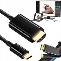 KABEL USB-C 3.1 TYP C DO HDMI 4K ADAPTER 200CM