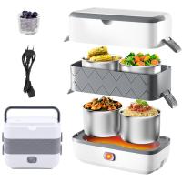 ELEKTRYCZNY LUNCHBOX 0.5L 200W PODGRZEWACZ do Jedzenia Pojemnik ŻYWNOŚCI