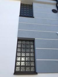 Pustaki szklane luksfery Łącznik poziomy Orzech