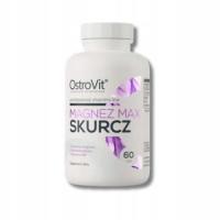 OstroVit MAGNEZ MAX SKURCZ /60 TABLETEK/ CYTRYNIAN MAGNEZU/ POTASU/ WIT.B6