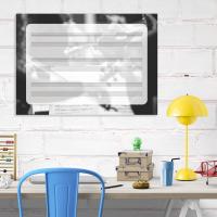 Tablica suchościeralna magnetyczna pięciolinia koncert EDU 043 70x50cm PCV