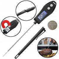 ТЕРМОМЕТР КУХНИ ШТИФТА СУПЕР БЫСТРОЕ ИЗМЕРЕНИЕ ДЛЯ ЕДЫ МЯСА СТЕЙКА